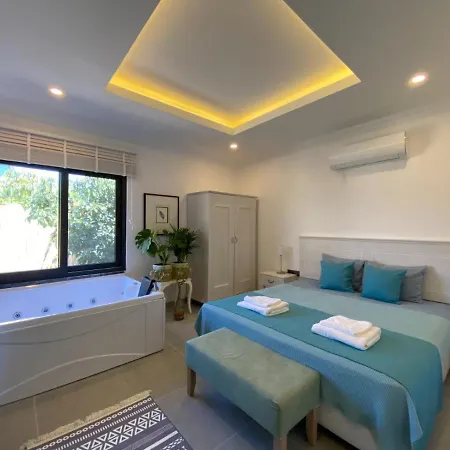 Remarkable With Jacuzzi, Private Pool And Backyard In Fethiye 빌라