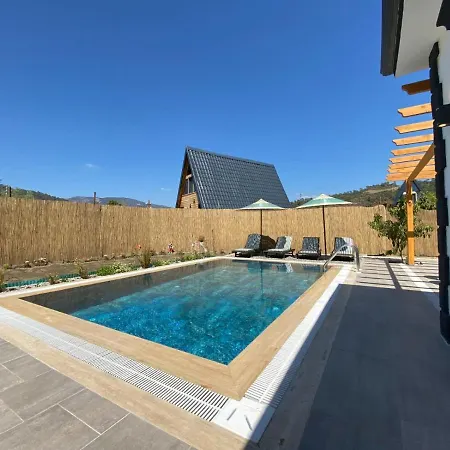 빌라 Remarkable With Jacuzzi, Private Pool And Backyard In Fethiye Kargı